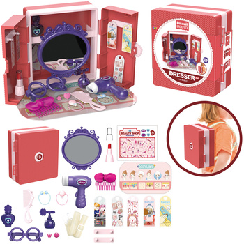 Toaletka Dla Dzieci Z Akcesoriami El. 24 Światło Dźwięk Prezent