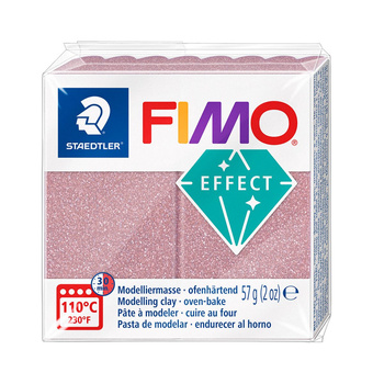 Fimo effect masa termoutwardzalna 57 g różowy złoty błyszczący Staedtler