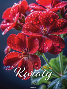 Kalendarz 2026 Kwiaty KSM-6
