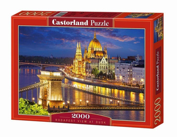 Puzzle 2000 Budapeszt o zmierzchu CASTOR Castorland