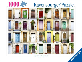 Puzzle 2D: Prowansja - drzwi 1000el Ravensburger
