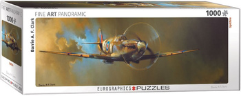 Puzzle 1000 panoramic Spitfire by Barrie A.F. Clark 6010-0952