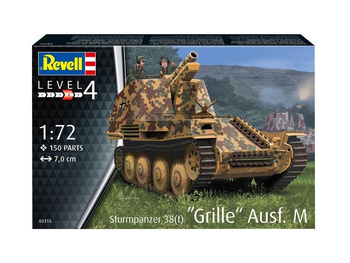 Pojazd 1:72 Sturmpanzer 38(t) Grille Ausf. M Revell