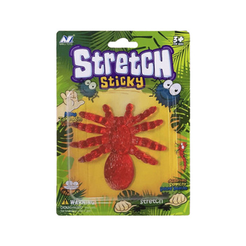 Żelowy pająk zabawka 2 kolory interaktywna kreatywna dla dzieci