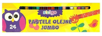Pastele olejne jumbo Strigo 24 kolory