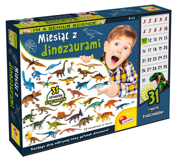 LISCIANI I"M A GENIUS MIESIĄC Z DINOZAURAMI