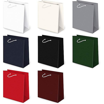 Torebki prezentowe T2-1 Eko ciemne kolory 10 sztuk