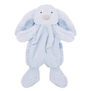 Królik Charlotte doudou niebieski 28cm Beppe