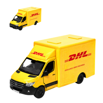 Samochód Dostawczy Sprinter DHL Model 1:48 Dla Dzieci Prezent