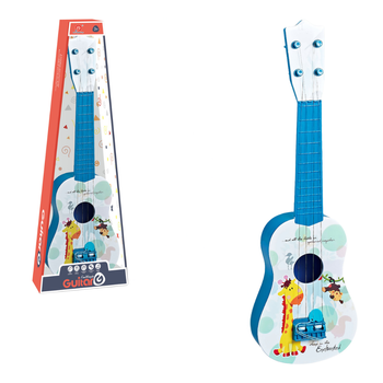Gitara Żyrafa Dla Dzieci Interaktywna Dźwięk Światło Zabawka Prezent