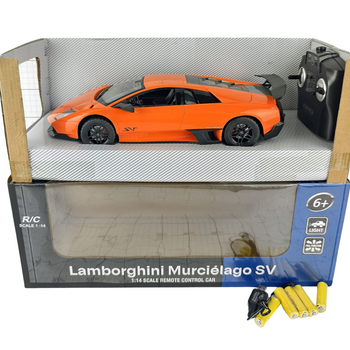 LAMBORGHINI MURCIELAGO ZDALNIE STEROWANY RC AUTO NA PILOTA SZYBKI 1:14