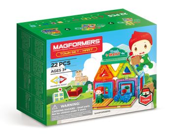 MAGFORMERS TOWN SET- SUPERMARKET 22 EL.