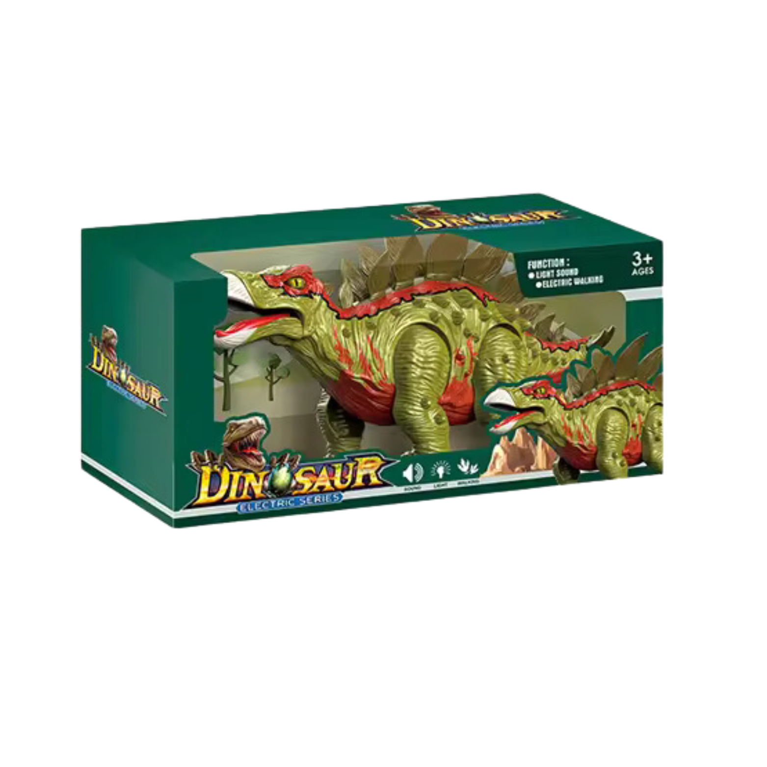 Dinozaur  Interaktywny Smok Ruchoma Głowa Ogon Chodzi Świecący Pysk Ryczy