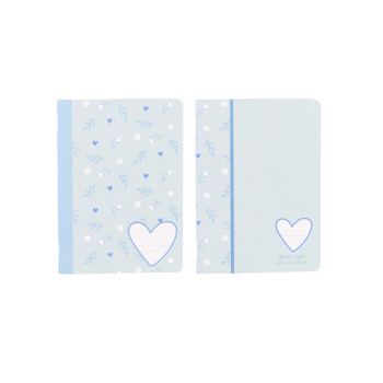 Paczka zeszyt A5 48k.kratka Sweet Blue mix pakiet 5 sztuk