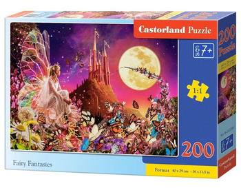 Puzzle 200 Fairy Fantasies CASTOR Castorland