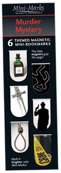 Zakładki magnetyczne Murder Mystery