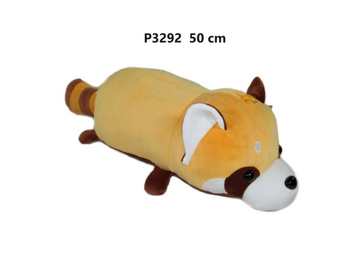 Poduszka wałek panda czerwona 50cm Sun-Day