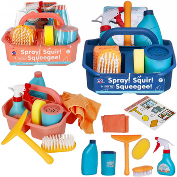 ZESTAW DO SPRZĄTANIA 9 ELEMENTÓW