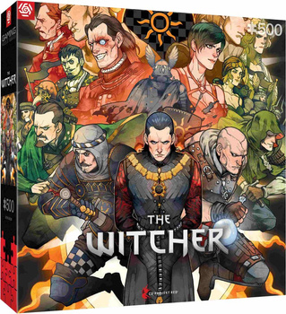Puzzle 500 Gaming The Witcher Nilfgaard