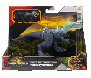 Jurassic World Figurka Atakujący Nanotyrannus Mattel