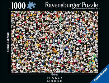 Puzzle 1000 Challenge. Myszka Miki Ravensburger