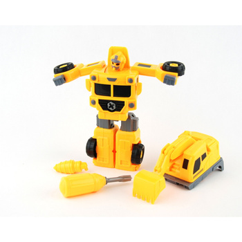 Ciężarówka robot transformująca zabawka dla dzieci interaktywna edukacyjna