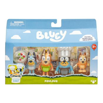 Bluey Figurka Czas na deser 4-pak TM Toys