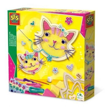 Zestaw do haftowania kotki