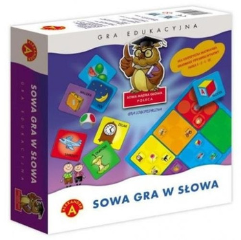 Gra Sowa gra w słowa sowa mądra głowa 0374