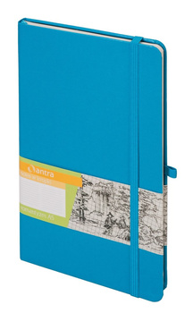 Notes romantyzm A5 kropki jasnoniebieski