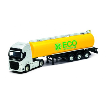 MODEL WELLY TRUCK 1:64 VOLVO OIL TANKER CYSTERNA ECO KOLEKCJA METALOWA