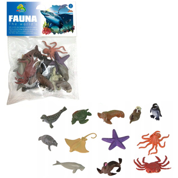 Zabawki Zwierzęta Morskie Figurki Edukacyjne Zestaw Prezent Dla Dzieci