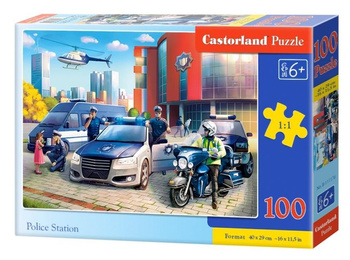 Puzzle 100 Police Station CASTOR Castorland
