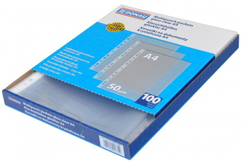 Koszulka A4 na dokumenty Donau PP krystal 100 sztuk w pudełku