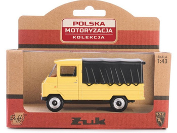 Kolekcja PRL - Żuk, skala 1:43 żółty Daffi