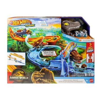 Hot Wheels Raceverse Jurassic World Crash&Splash Mattel