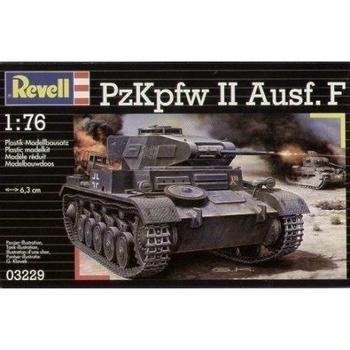 Pojazd. Czołg PzKpfw II Ausf. F Revell