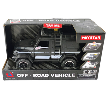 SAMOCHÓD TERENOWY OFF ROAD AUTO DLA DZIECI ŚWIATŁO DŹWIĘK JEEP AUTKO POJAZD