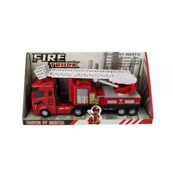 Ciężarówka Straż Pożarna Zabawka Auto Dla Dzieci Światło Dźwięk Prezent