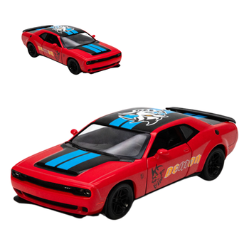 Auto Sportowe Model Samochodu SRT Demon 1:40 Metalowy Prezent Dla Dzieci