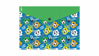 Teczka koperta A4 pp z nadrukiem football
