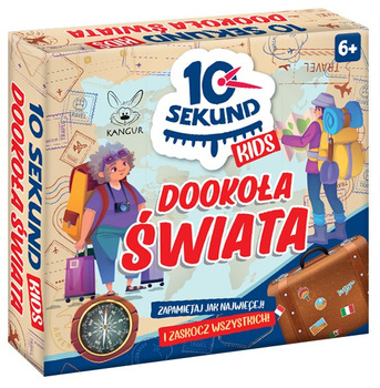 Gra 10 Sekund Kids Dookoła Świata