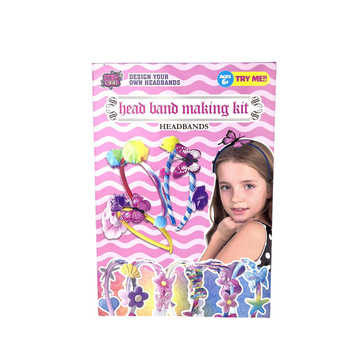 Zestaw Kreatywny Do Tworzenia Opasek Na Włosy DIY Biżuteria Prezent