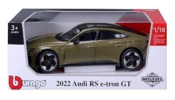 2022 Audi RS E-Tron GT Green 1:18 BBURAGO BBurago
