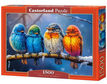Puzzle 1500 Together Warmer CASTOR Castorland