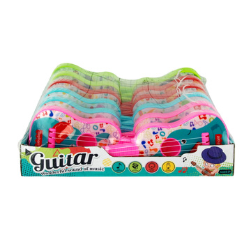 Gitara Akustyczna Dla Dzieci Zabawka Edukacyjna Instrument Muzyczny Prezent