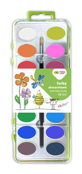 Farby akwarelowe Premium Happy Color 12 kolorów