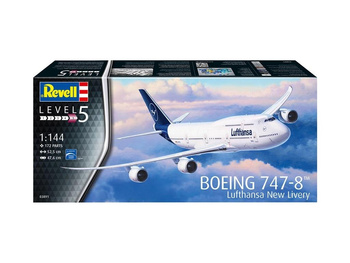 Samolot 1:144 Boeing 747-8 Lufthansa Revell