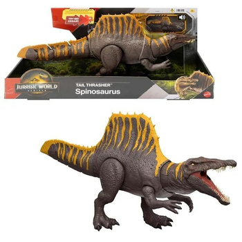 Jurassic World Rebirth Tail Thrasher Spinosaurus Mattel
