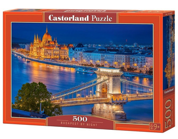 Puzzle 500 Budapest by Night Castorland
